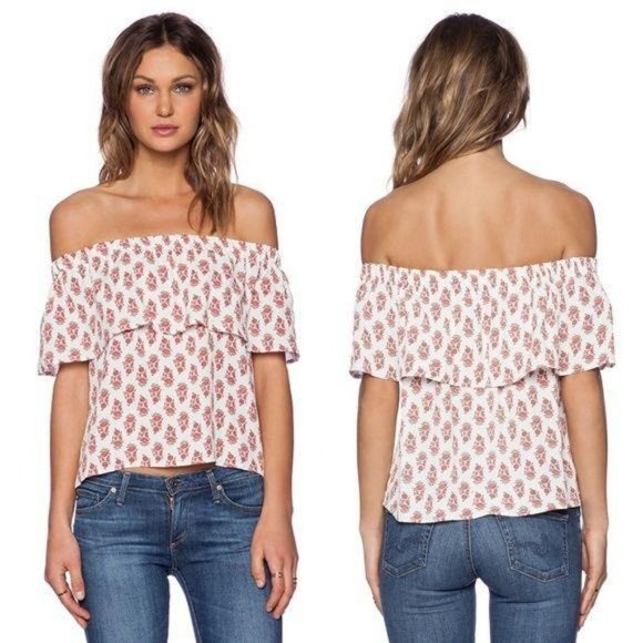 Otis & Maclain Senorita Top Off The Shoulder - Picture 3 of 7